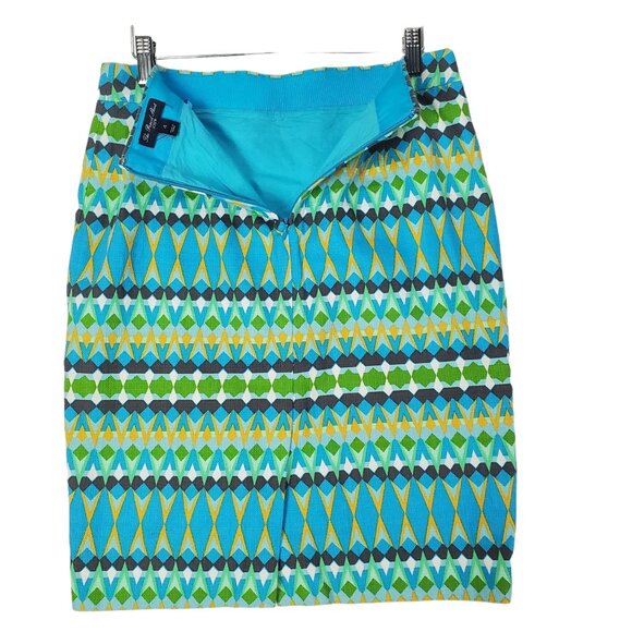 J. Crew Multicolor Patterned Skirt - Picture 4 of 9